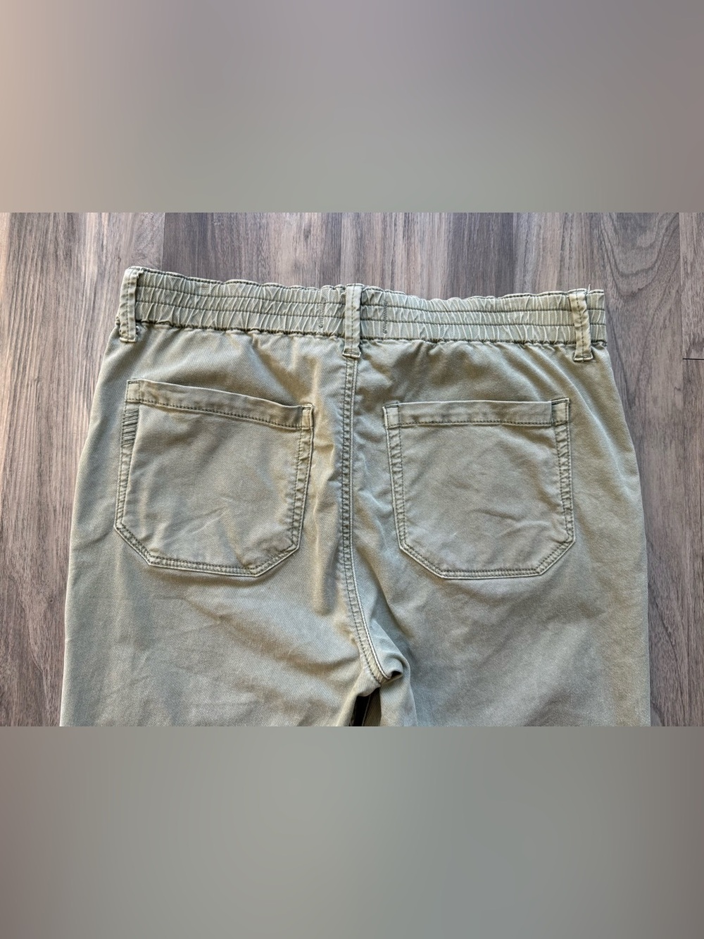 PAIGE Christy Vintage Coastal Green Pants Size 28 - Picture 13 of 13